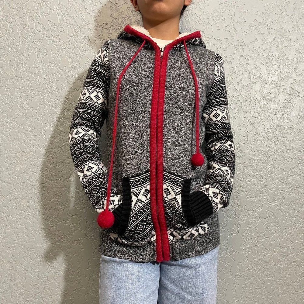 Between Me and You Winter Zip Up Hoodie - Picture 5 of 12